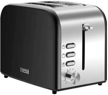 Prajitor De Paine 850 W Functie Dezghetare Si Incalzire Butoane Iluminate 6 Setarii Prajire Capacitate 2 Felii Centrare Automata A Fel 