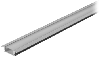 Profil Aluminiu Banda Led 2m Alb Dimensiuni 24.7mm x 7mm 