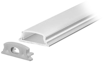 Profil Aluminiu Flexibil Banda Led 2m Montare Suprafata 