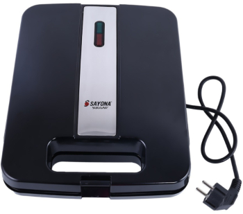 Sandwich-maker de 1400 W Alimentare 220 - 240V 50/60 Hz Indicator luminos Modern Negru 
