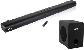 Soundbar 2.1 Cu Functie Bluetooth 5.0 120w Rms Aux In Si Usb Slot 4 Ohmi 72 Db Pvc Si Metal Telecomanda Modern Negru