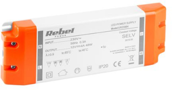 Sursa Alimentare Banda LED 12V 4A Reglabila Rebel 
