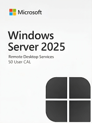 Windows Server 2025 Remote Desktop Services RDS 50 User CAL 