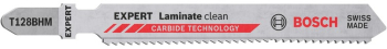 Bosch - Panza fierastrau vertical Laminate Clean EXPERT T 128 BHM 3 bucati 2608900542 