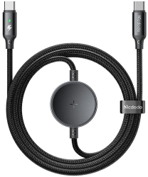 Cablu 2in1 TypeC + incarcator wireless Samsung Watch 60W Mcdodo 