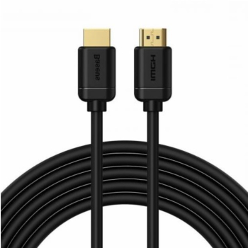 CABLU video Baseus HD Series HDMI T la HDMI T rezolutiemaxima 4K UHD 3840 x 2160 la 30 Hz conectori auriti 5m negruCAKGQ-D01 