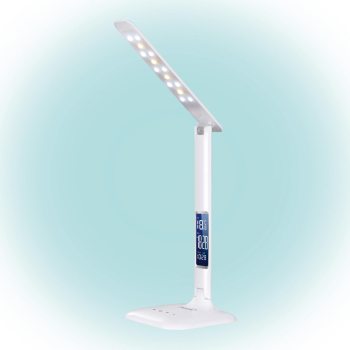 Lampa De Birou Cu Led-uri si Ceas 230v