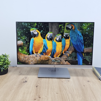 Monitor Second Hand HP EliteDisplay E243D LED Diagonala 24 inch Webcam Grad A 