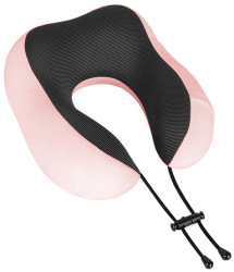 Perna Memorie Spuma Velur Cu Rebel Pink 