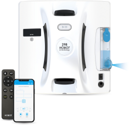 Robot Curatare Geamuri Hobot 298 cu Pulverizator Bluetooth Ups 