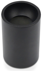 titlu Lumina Aplicare Montare Perete Lamp Soclu Gu10 - Negru 