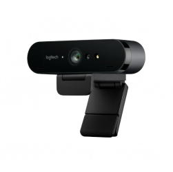 Webcam Refurbished Logitech BRIO 4K V-U0040 Senzor 13 MP 5x Digital Zoom 4K/30fps 4096 x 2160 Dual omni-directional microphone Usb C 
