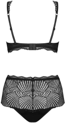 Klarita - Lenjerie sexy doua piese negru S/M 