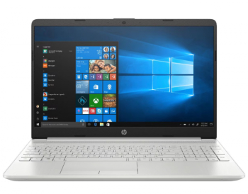 Laptop Refurbished HP 14-DK0357NG Ryzen 5 3500U 2.10 - 3.70 8GB DDR4 128GB SSD + 1TB HDD Webcam 14 Inch Full HD Silver + Windows 10 Pro 