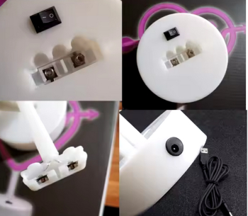 Lumina Neon Pom De Craciun LED 