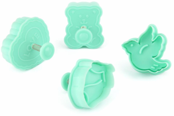 Accesoriu bucatarie SET 4 FORME BISCUTI HAPPY SIMONA POPE 