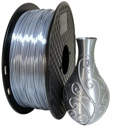 Accesoriu imprimare 3D CREALITY 3D PRINT FILAMENT SILK SILVER 