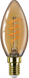 Becuri si Tuburi LED LED CLASSIC 15W B35 E14 GOLD SP D RFSRT4 