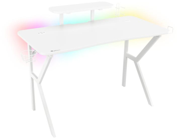 Birouri gaming Birou gaming Genesis Holm 320 RGB alb 
