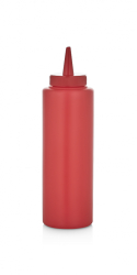 Boluri & Cutii alimente STICLA DISPENSER SOSURI 330 ML ROSU 