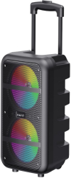 Boxa Profesionala Bluetooth Havit Sq116bt LED Karaoke Neagra. 