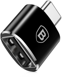 Cabluri periferice Adaptor Baseus Mini OTG CATOTG-01 negru 