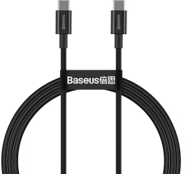 Cabluri periferice Cablu Baseus Superior 1m negru 