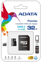 Carduri memorie MICROSDHC 32GB CL10 ADATA W/A 