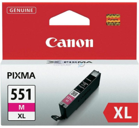 Cartuse cerneala CANON CLI-551XL MAGENTA INKJET CARTRIDGE 