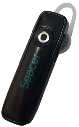 Casti audio Casca Spacer wireless SPBH-HF-01-WH alb