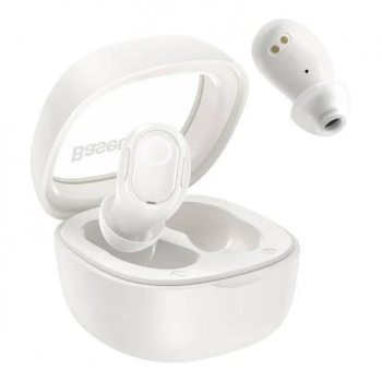 Casti audio Casti Baseus Bowie WM02 TW BT 5.3 crem 