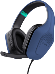 Casti audio Casti cu fir Trust GXT 415B Zirox albast 
