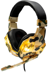 Casti audio Casti cu micr. Spacer Gaming camo fir 