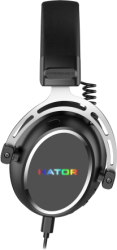 Casti audio Casti Hator Hypergang 3 USB negru 