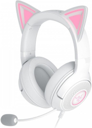 Casti audio Casti Razer Kraken Kitty V2 alb 