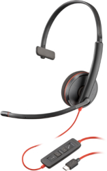 Casti audio Poly BW 3210 Mono USB-C HS +USB-C/A 
