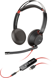 Casti audio Poly BW 5220 USB-C HS +3.5mmP +USB-C/A 