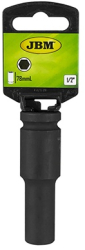 Cheie Tubulara Hexagonala De Impact Cu Patrata De Actionare De 1/2. Lunga -19Mm Jbm 