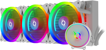 Coolere Procesor CPU Cooler Aquarius 360 AIO White ARGB