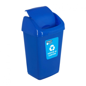 Cosuri de gunoi COS GUNOI PT RECICLARE ECO 35 L ALBASTR 