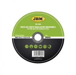Disc De Taiere Debitare In Otel Inoxidabil 125 X 1 Mm T41 Jbm 