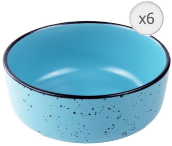 Farfurii & Boluri de Servire SET 6 B.CEREALE CERAMICA 16 CM ELECTRA 
