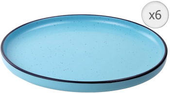 Farfurii & Boluri de Servire SET 6 F.INTINSE CERAMICA 27 CM ELECTRA 