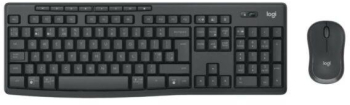 Kit mouse tastatura Kit Logitech MK370 Wireless negru 