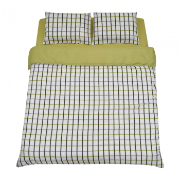 Lenjerii de pat LENJERIE DE PAT KS MICROFIBRA CHECKER 