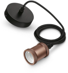 Lustre si Pendule CORD/VIN/E27/ROSE GOLD 1CT EU 