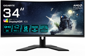 Monitoare LED GIGABYTE G34WQCP GAMING MONITOR 34 