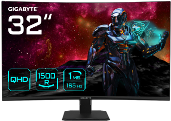Monitoare LED GIGABYTE GS32QC Gaming Monitor 32 