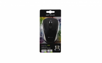 Mouse MOUSE SERIOUX PASTEL600 WR BLACK USB 