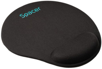 Mousepad Mousepad Spacer cu gel 240mm negru 